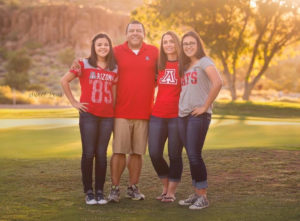 Dr. Lucero and his family